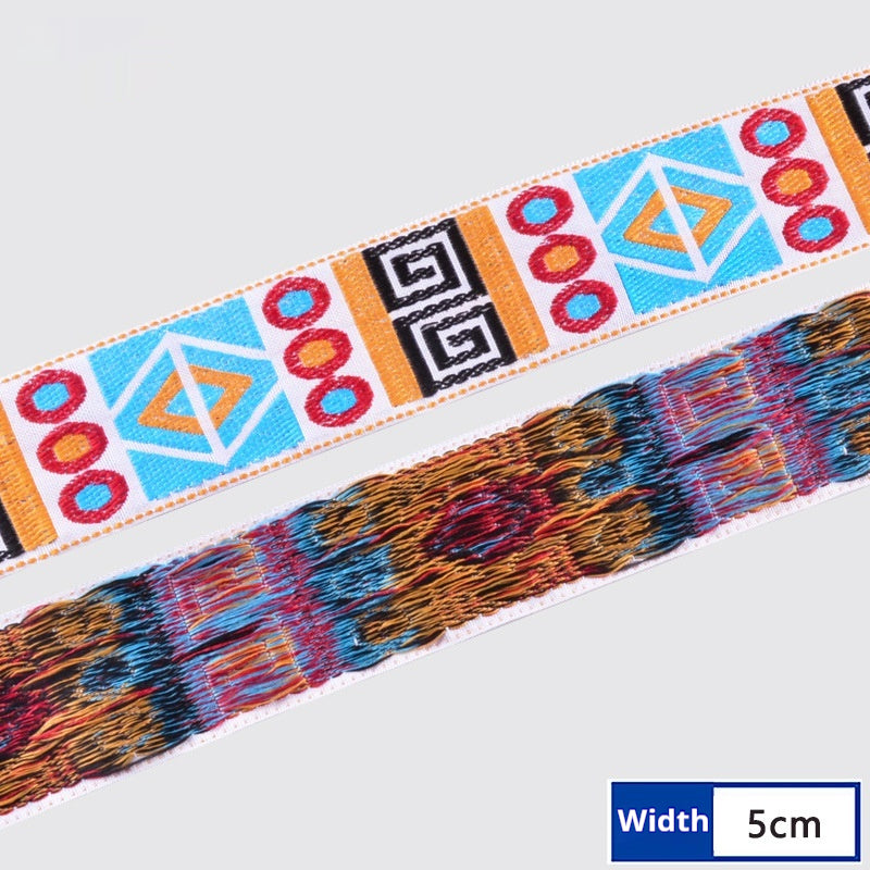 5cm Circle Jacquard Net Tape Lace Accessories Clothing Hair Accessories Trimmings Accessories