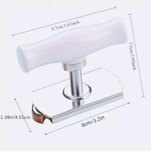 Stainless Steel Multi Function Bottle Cap Opener Adjustable Jar Lid Screw Can Opener Labor Saving Kitchen Gadget