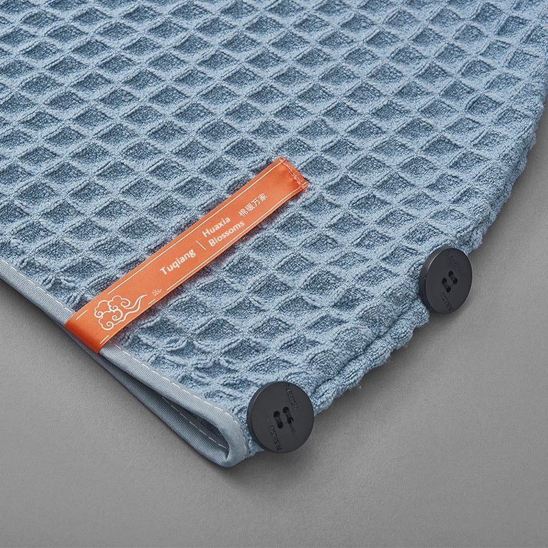 Ultra-soft Microfiber Waffle-weave Hair-drying Headband