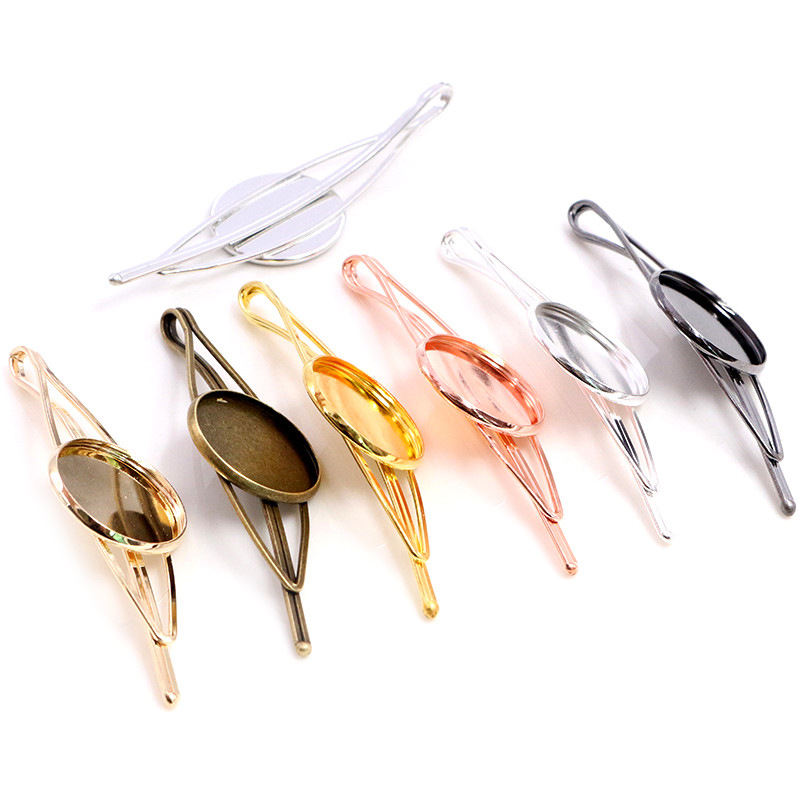 Barrettes Base Support Accessories DIY