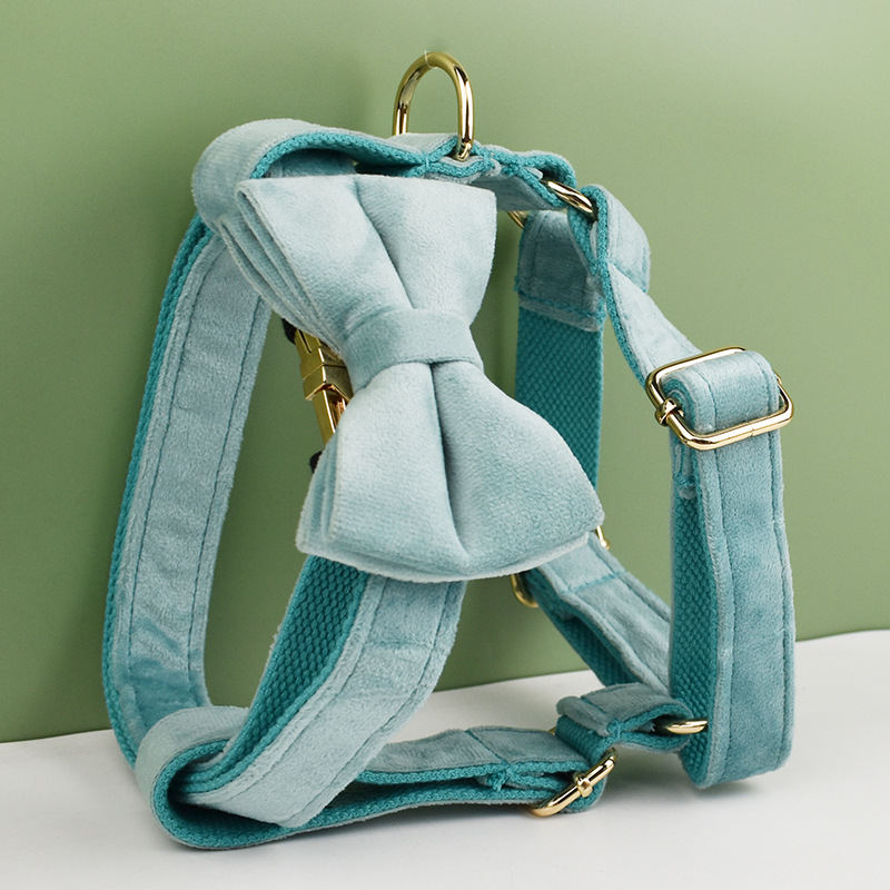 Lake Green New-Style Dog Pet Collar And Leash