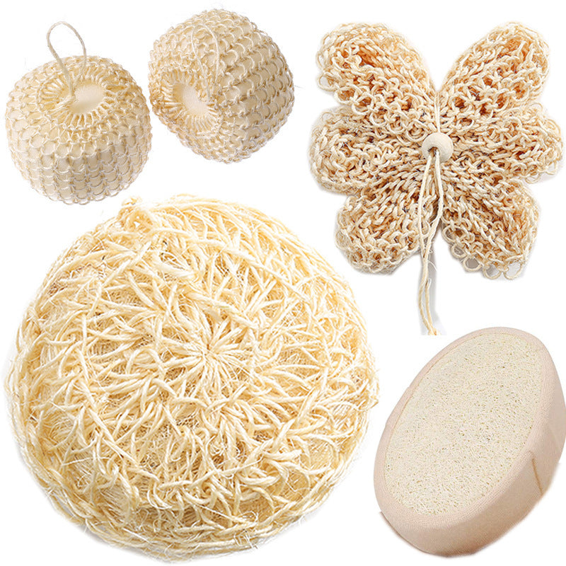 Portable Household Loofah Sponge Cleansing Bath Ball