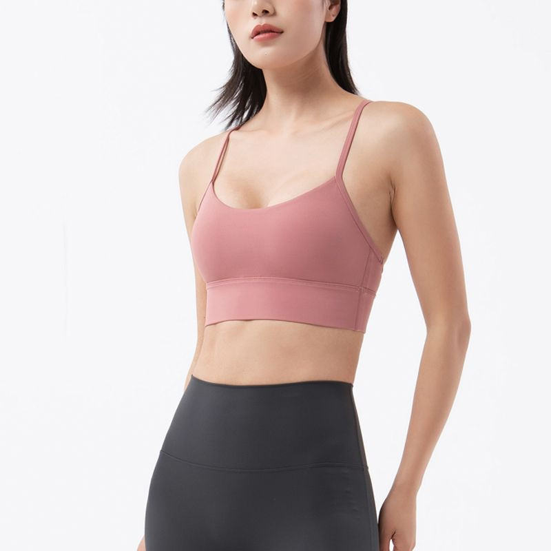 Ladies Fashion Small Sling Yoga Bra