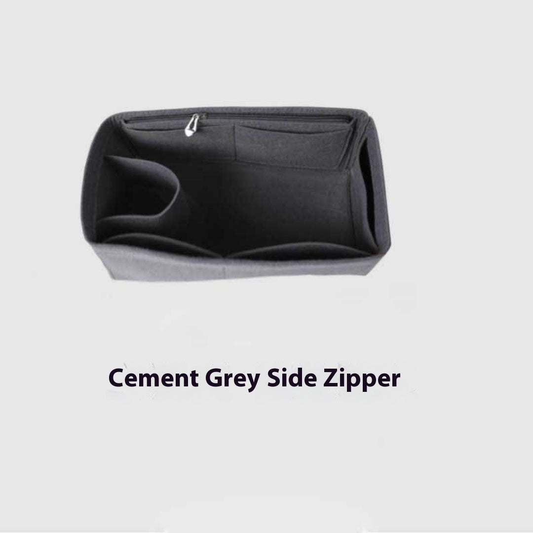 Felt Makeup Storage Bag With Support Lining Bag