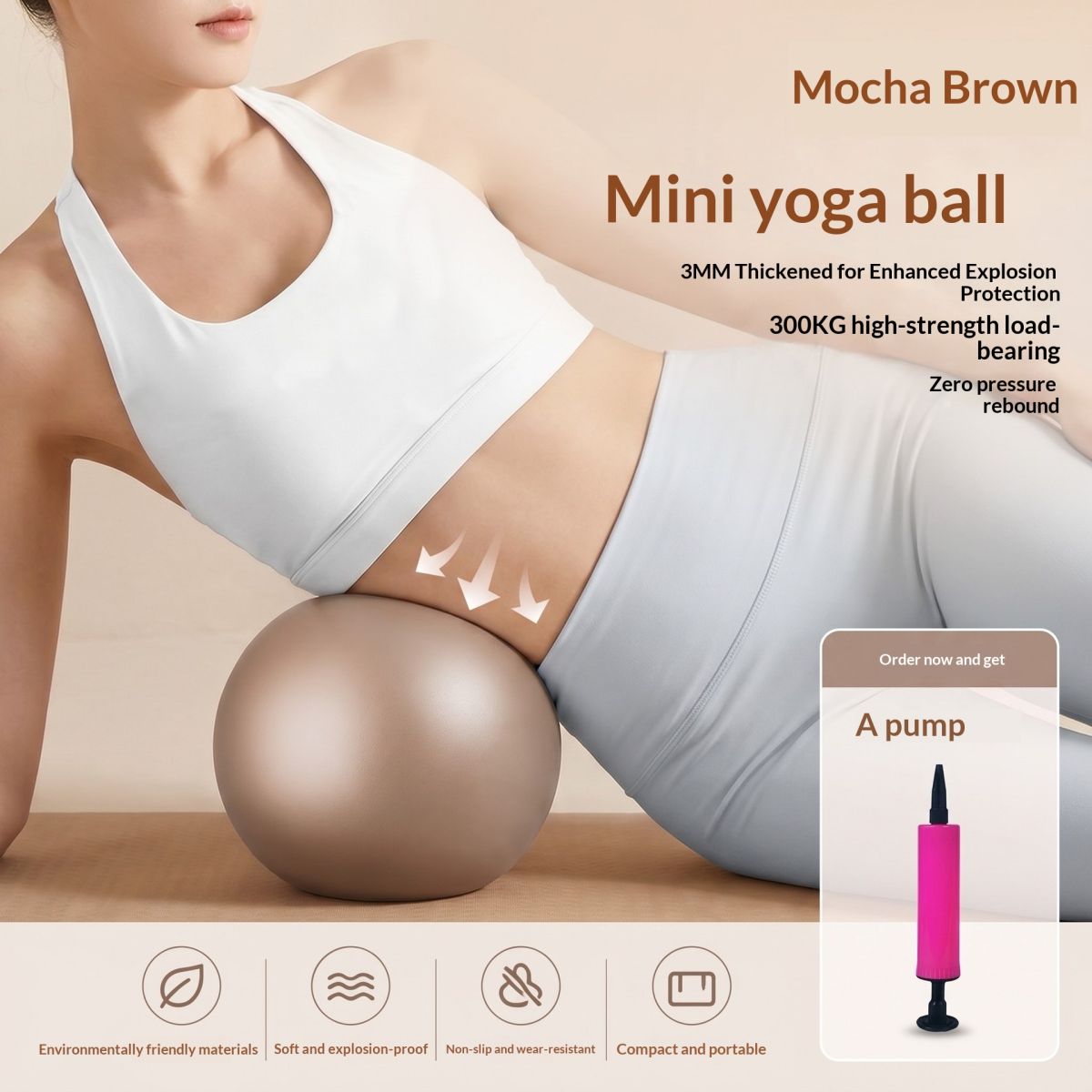 Thickened Ball Specially Designed For Postpartum Fitness