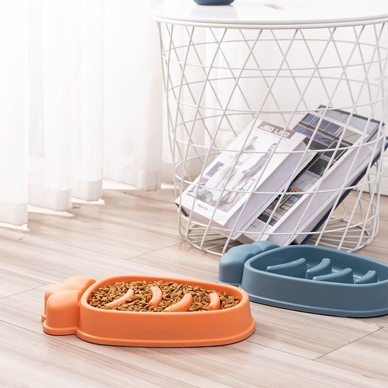 Radish Dog Slow Food Anti-tumble Pet Bowl