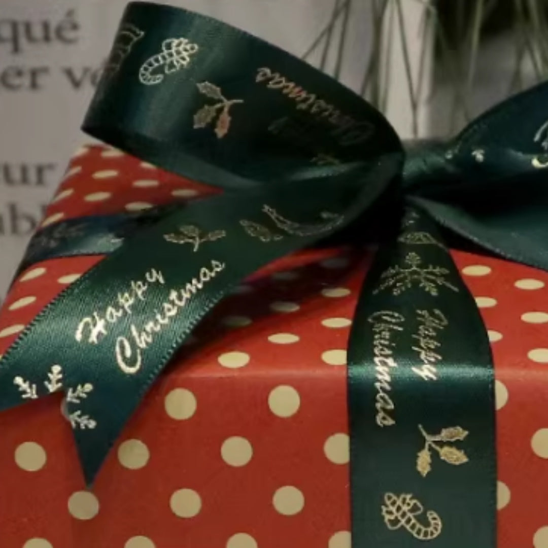 Red And Green Christmas Decorative Gift Box