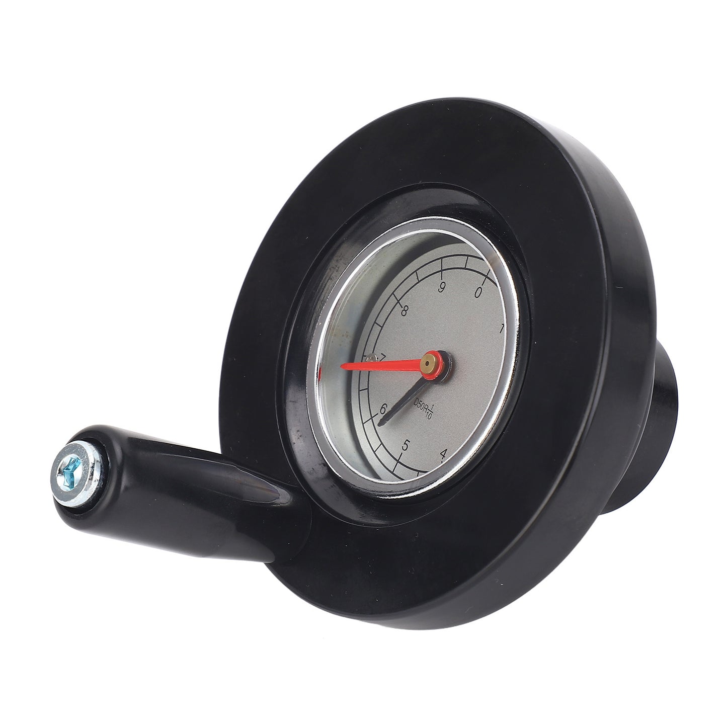 Dial Handwheel 12x100MM 0 To 9 Position Indicator Hand Wheel With Handle For Glass Food Die Casting Machinery