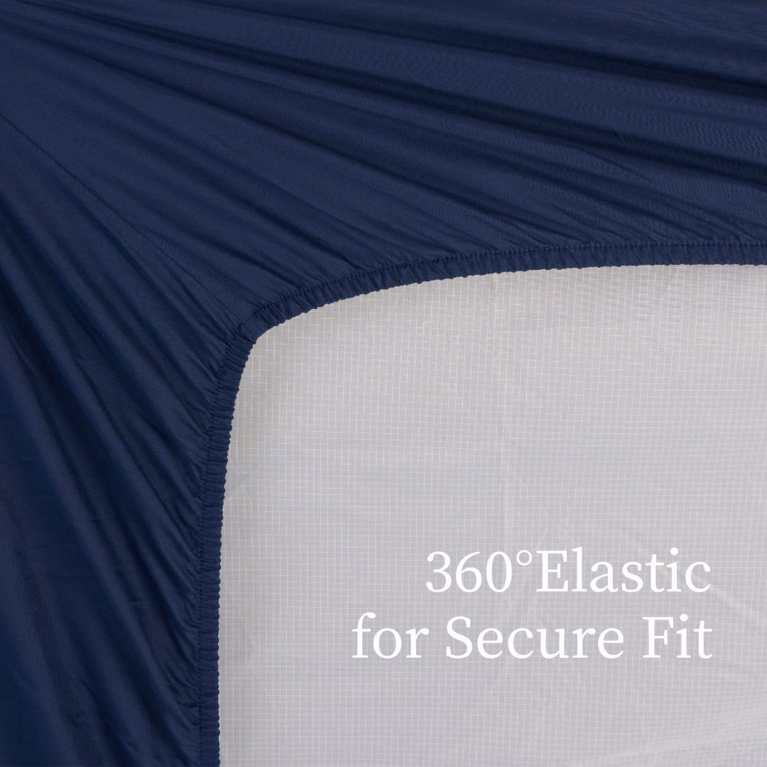 Bedding Queen Bed Sheets Set - 4 Piece Bedding - Brushed Microfiber - Shrinkage And Fade Resistant - Easy Care Queen, Navy Blue