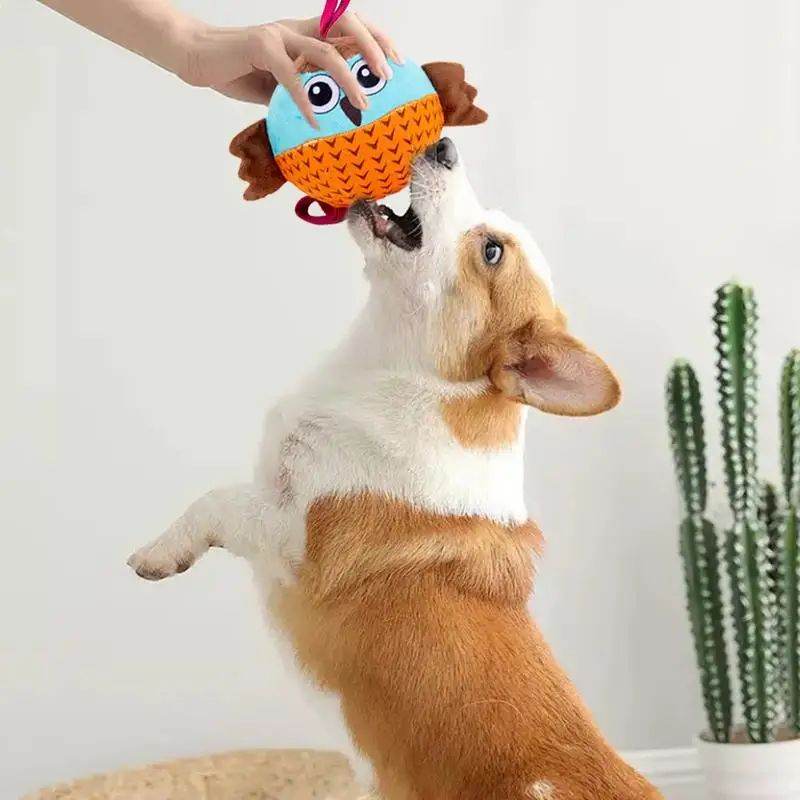 Interactive Dog Toys For Boredom Inflatable Dog Chew Toys Pet Supplies Dog Chewing Toy For Medium Dogs Small Dogs Large Dogs