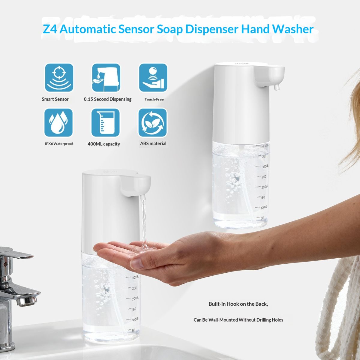 Kitchen Smart Sensor Dish Soap Dispenser