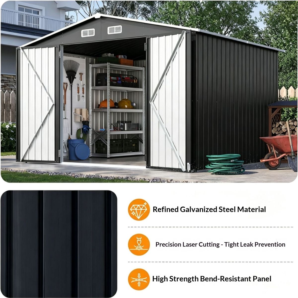 Outdoor Garden Courtyard Tool Room