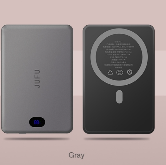 Adaptable To The Whole Scene With Magnetic Wireless Power Bank, A Savior For Travel And Office, Magnetic Charging In Seconds, Portable, Small And Large Capacity
