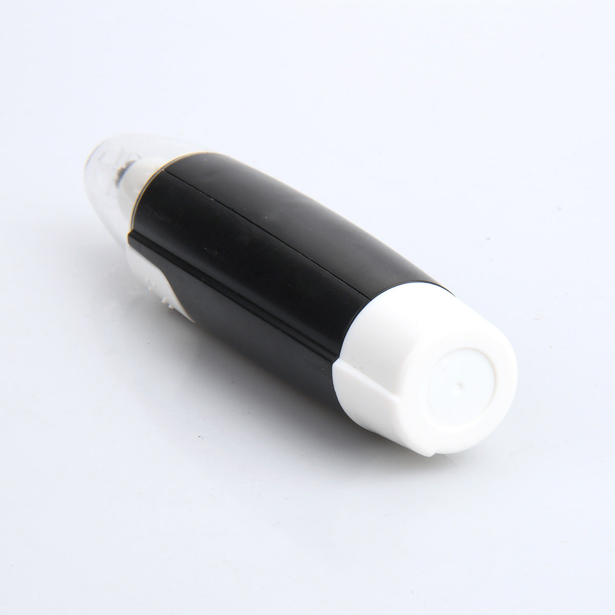 Electric Nose Hair Trimmer For Men Battery-powered Model In Black With No Paint Finish