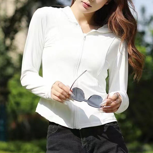 Slim Fit Yoga Sports Sun Protection Clothing