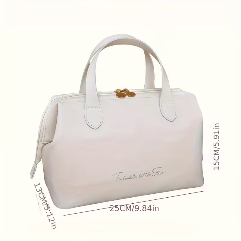 Portable Cosmetic Bag For Makeup, Skin Care Waterproof Travel Bag, Large Toilet Bag