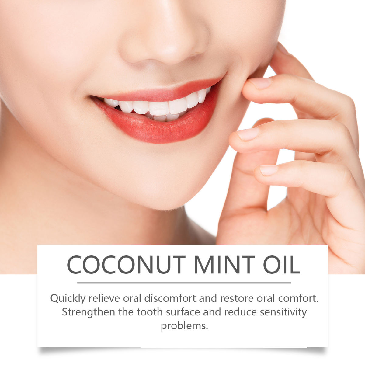 Coconut Mint Mouthwash Breath Care Gum