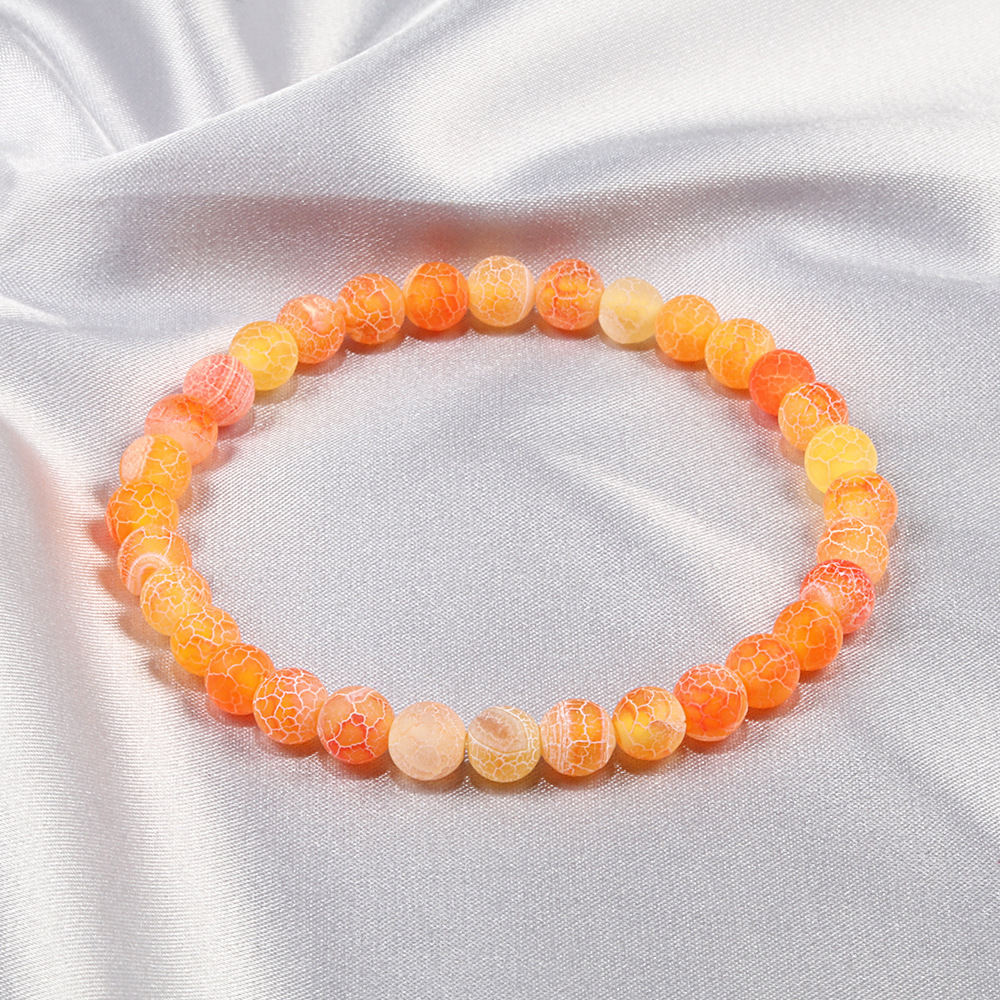 Frosted Weathering Yoga Energy Bracelet