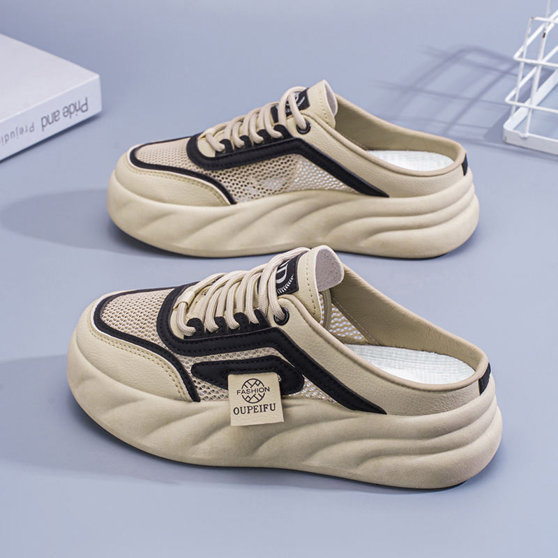 Womens Outdoor Korean-style Versatile White Shoes