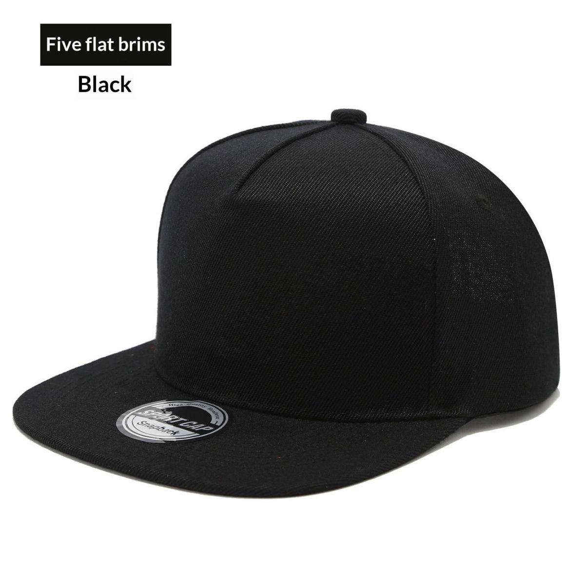 Flat-brimmed Versatile Baseball Cap For Outdoor And Street Wear Offering Sun Protection