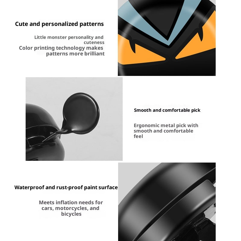 All-metal Bicycle Bell Riding Equipment