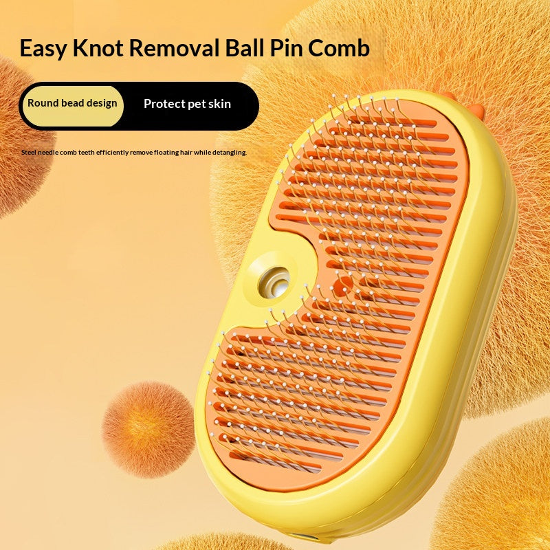 Pet Spray Comb For Removing Loose Fur And Massageno Bath Required