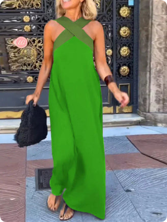 Women's Cross Beauty Back Dress