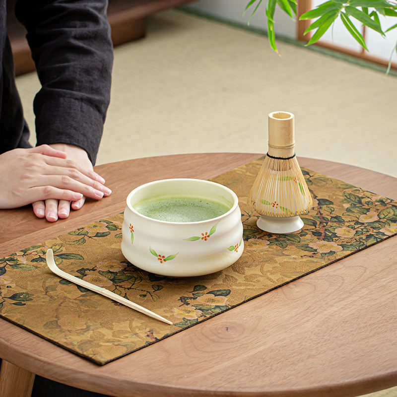 Hand-painted Matcha Bowl Ceramic Teaware Accessories Tea Art Tools