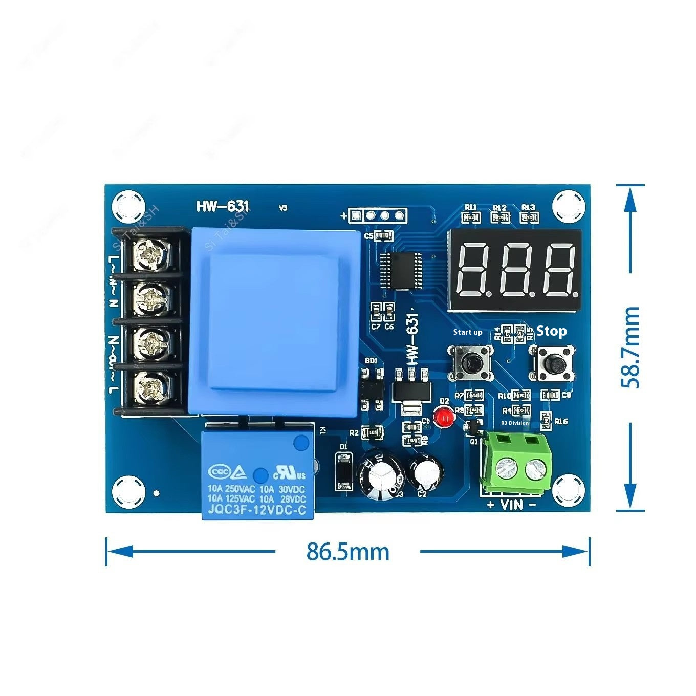 Battery Control Module Charging Protection Board