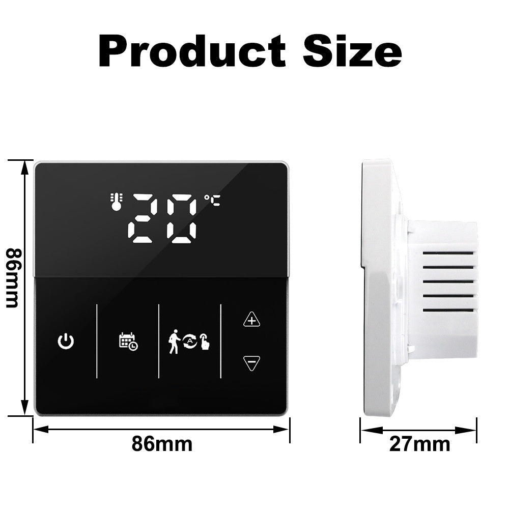 Smart Temperature Controller Touch Control Panel