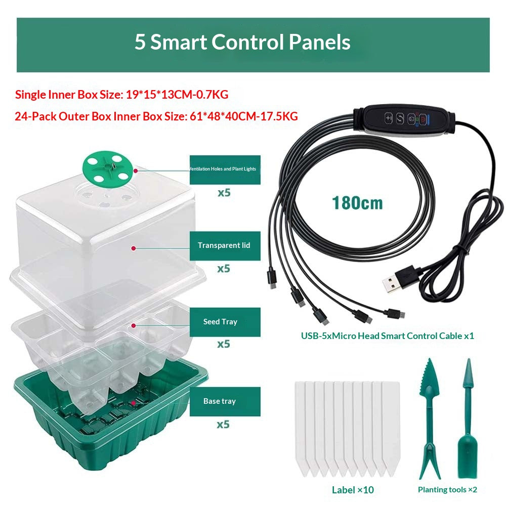 Smart Seedling Tray With Smart Grow Light