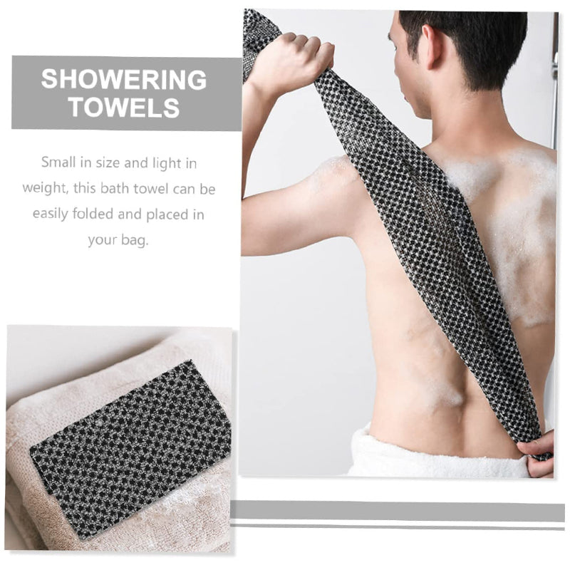 Body Cleaning Back Scrubber Exfoliating Bath Towel Washcloth Shower Scrubber