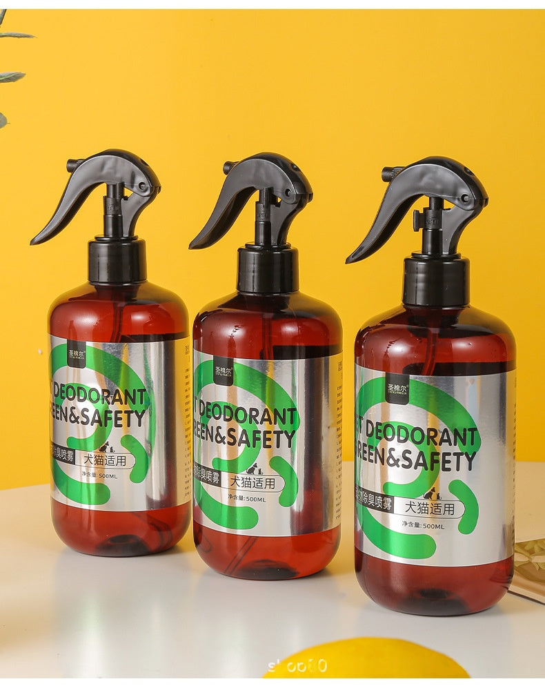 Pet Deodorizing Spray For Eliminating Odors