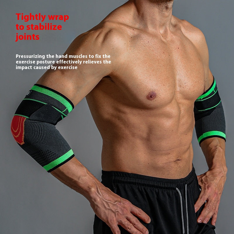 Foreign Trade Wholesale Straps Sports Elbow Guard Pressure Fitness Weightlifting Arm Guard