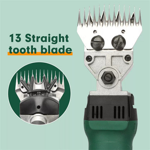 690W Electric Sheep Shears 2400R-Min 6 Speed Grooming Kit With 8 Grids Heat AU