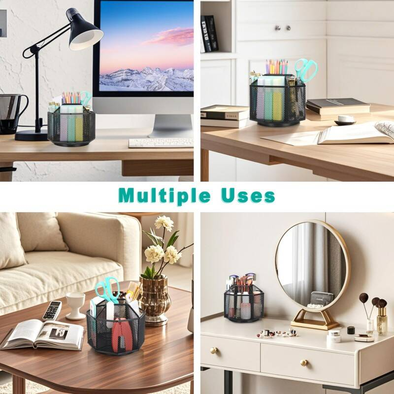 Desk Organiser & Desk Tidy With 360 Degrees Rotation