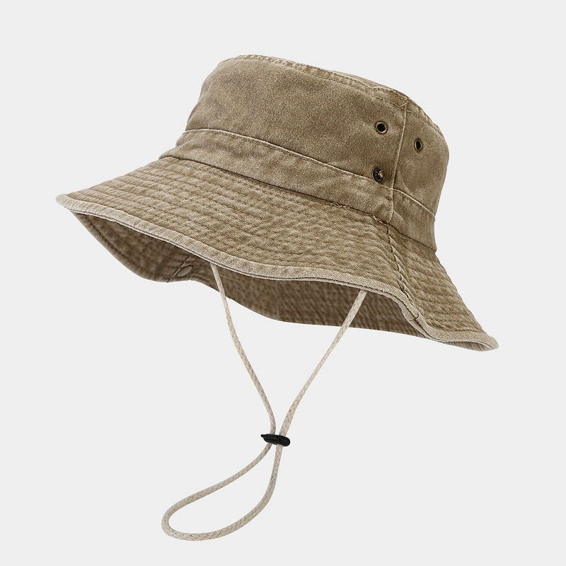 Women's Solid Color Washed Distressed Simple And Fashionable Style Cap With A Peaked Brim. Suitable For Outdoor Sun Protection, Daily Outings And Travels.