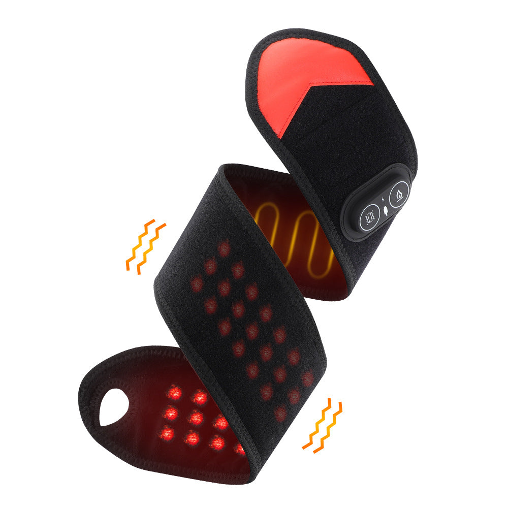 Red Light Heating Strap Phototherapy Vibration Massage Wristband