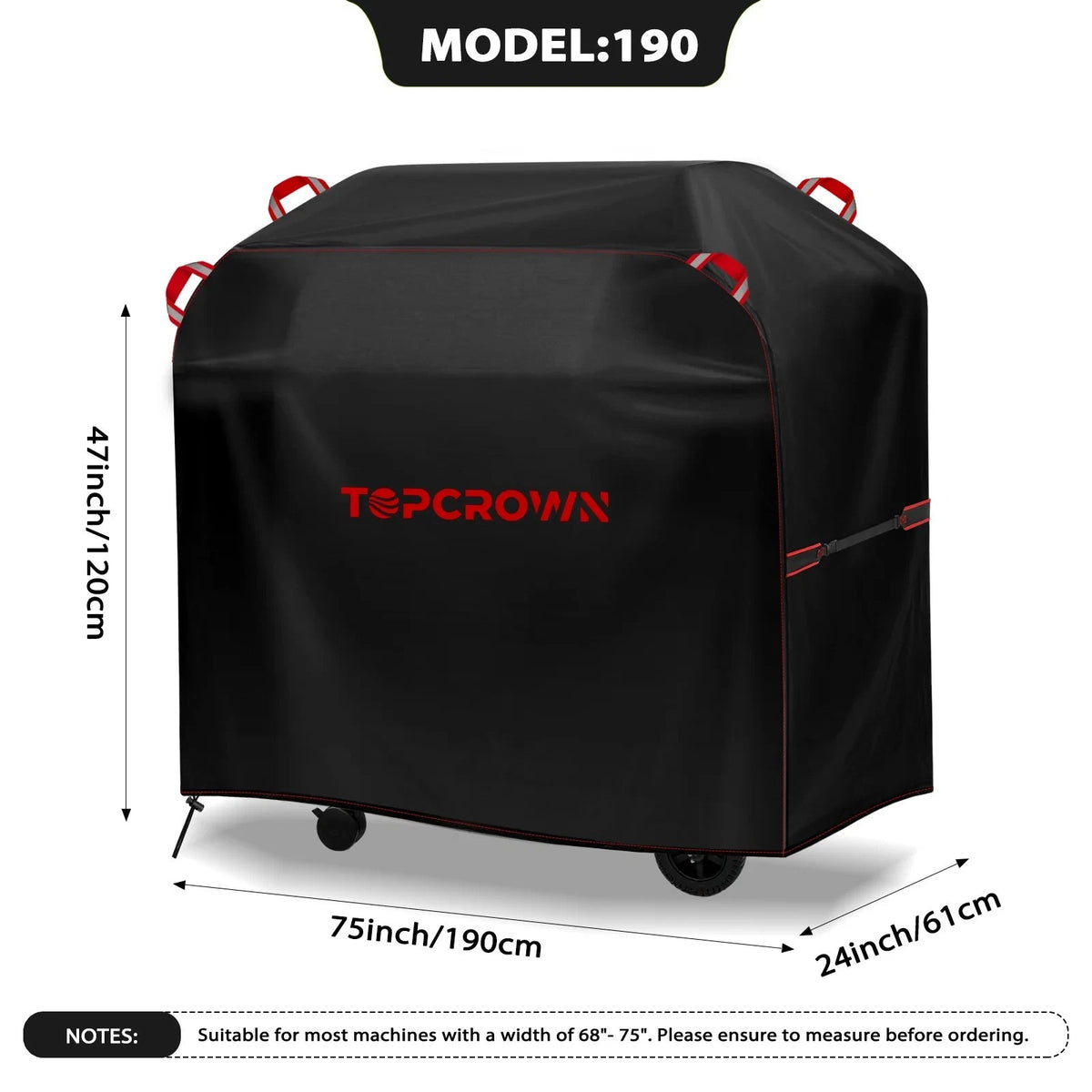 210D Oxford Cloth Outdoor Barbecue Grill Cover