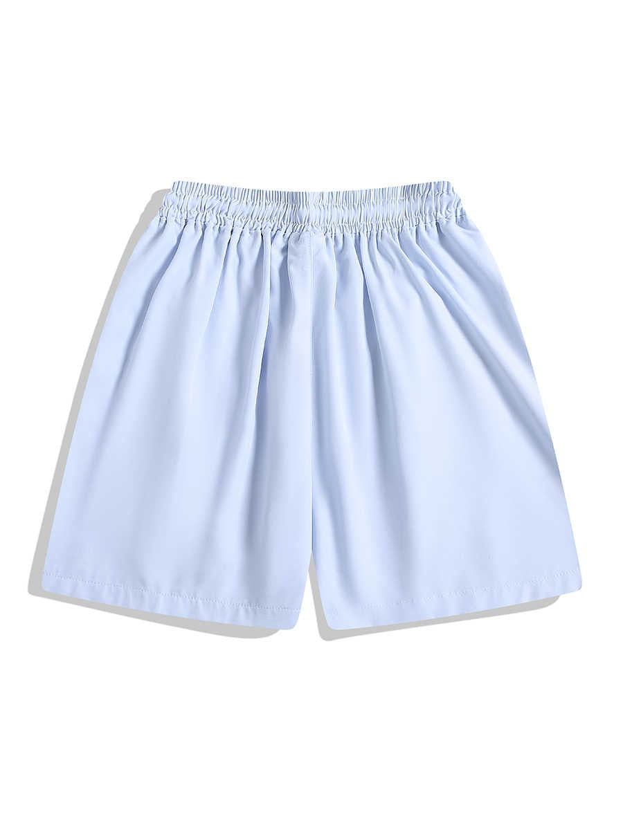 Quick-drying Contrast Color Sports Shorts Training Fitness Casual Pants