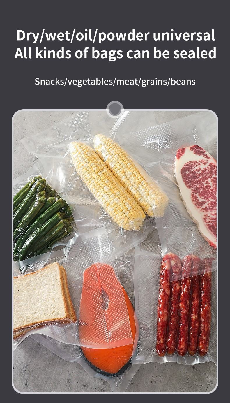 Household Vacuum Food Bags And Portable Sealing Machine