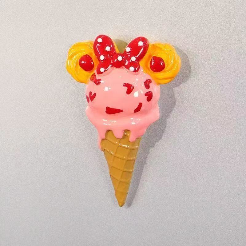 3D Food Toy Decorative Creative Magnetic Stickers