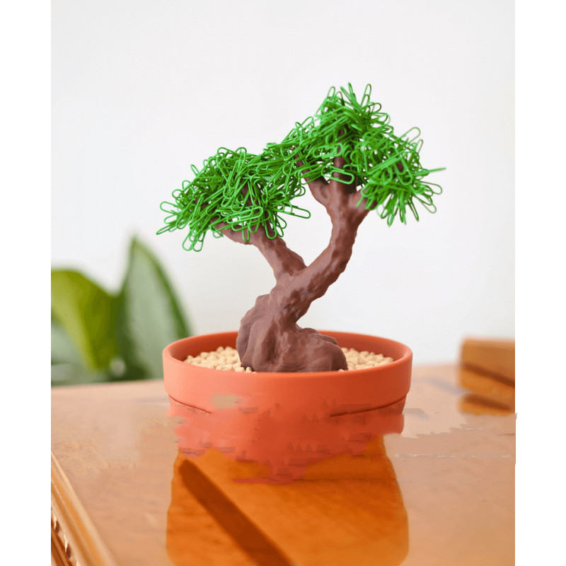 Creative Printed Office Supplies With Magnetic Bonsai Toys