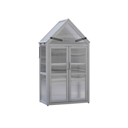 Mini Greenhouse Kit - Outdoor Plant Stand, Small Green House, Plant Stand Indoor, Green Houses For Outside, Indoor Garden & Patio Accessories Indoor Greenhouse, Tiered Plant Stand