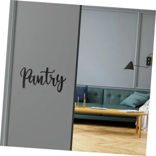 CIFbuy Metal Baked Paint Pantry Sign Wall Art Modern Kitchen Pantry Decor - TikTok, Temu Pickup