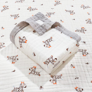Baby Bath Towel Six-layer Pure Cotton Gauze Blanket