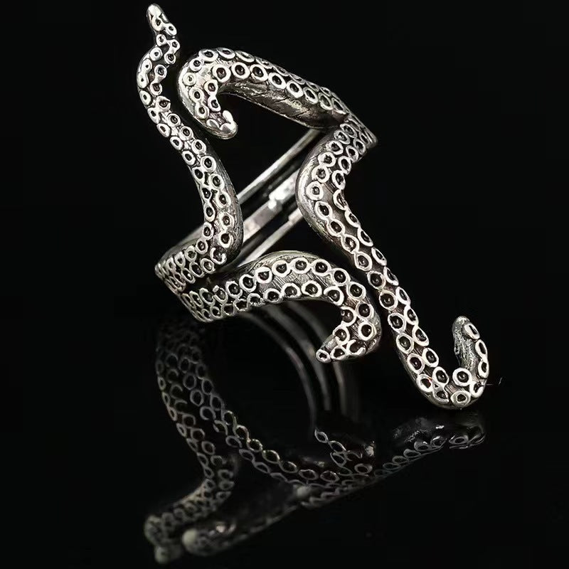 Best-selling Octopus Open-ring European And American Punk Style
