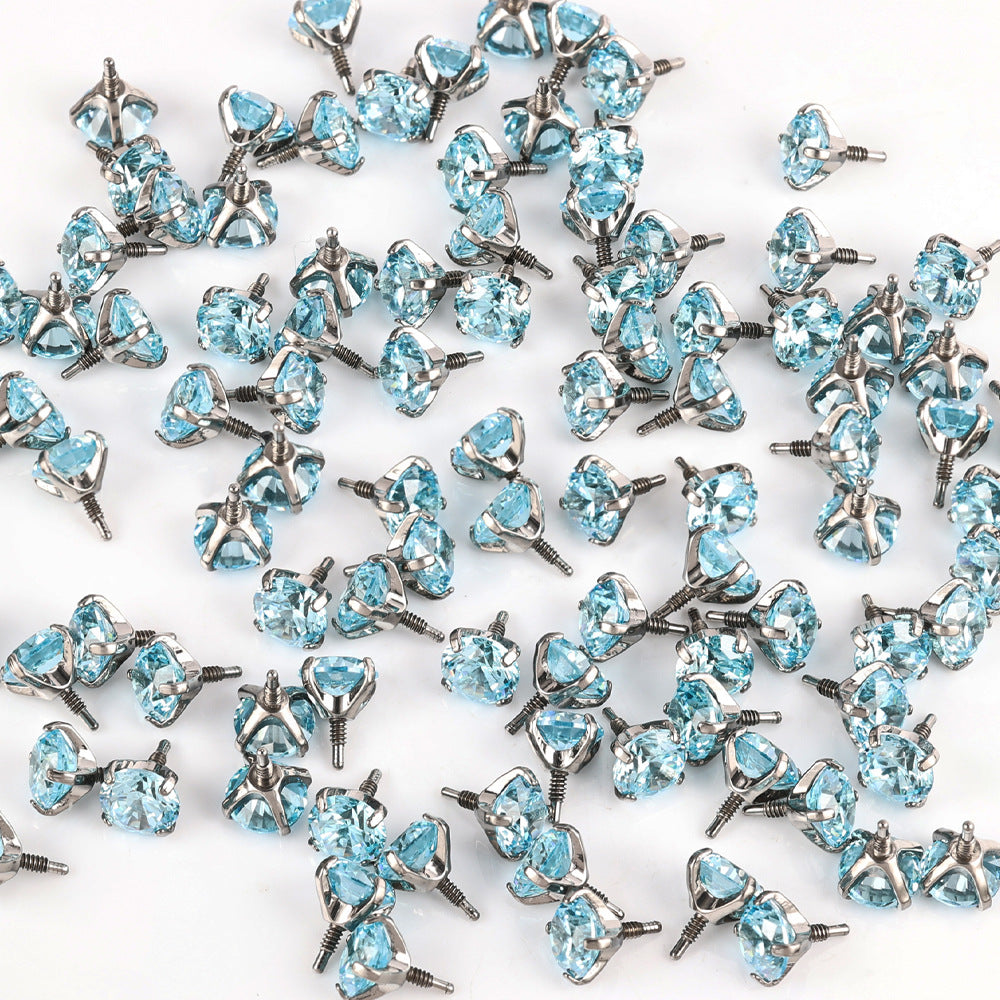 Bone Nail Accessories External Teeth Lip Nails Human Puncture Accessories