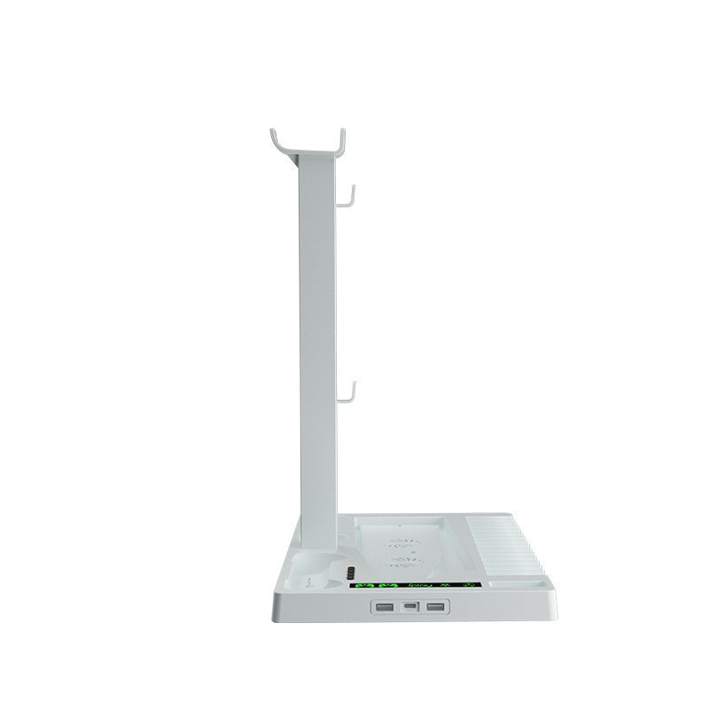 Universal Multi-Function Cooling Stand For Desktops With A Storage Tray