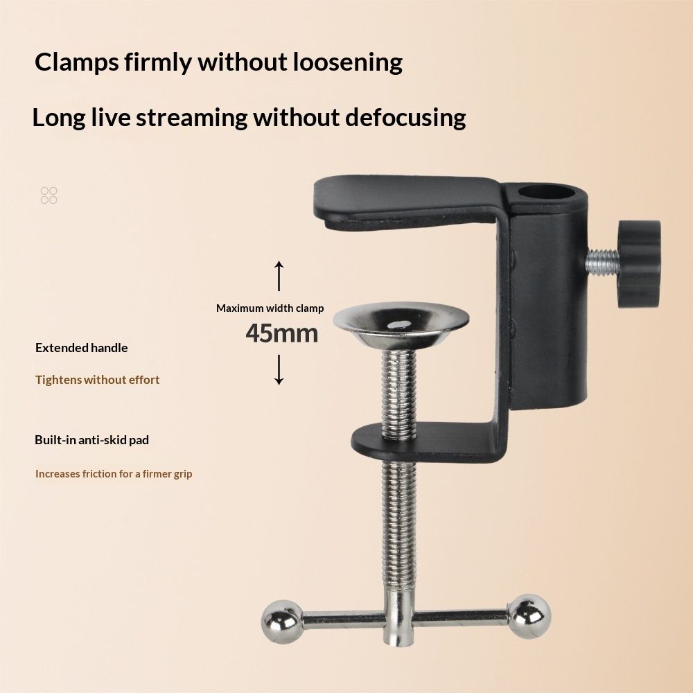 Mobile Phone Desktop Shooting With A Downward-angle Stand And Fill Light